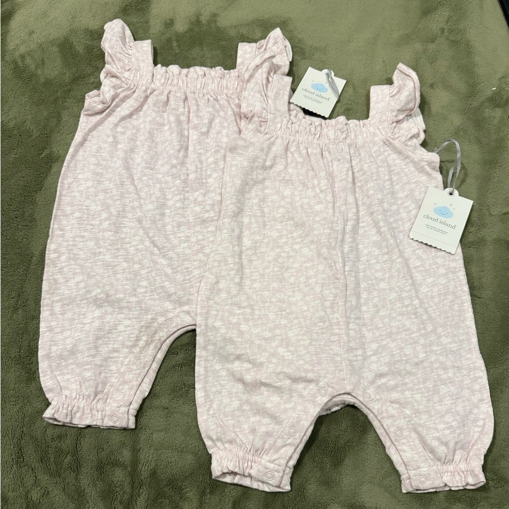 Target Pink Ruffled Baby Romper - Picture 2 of 5